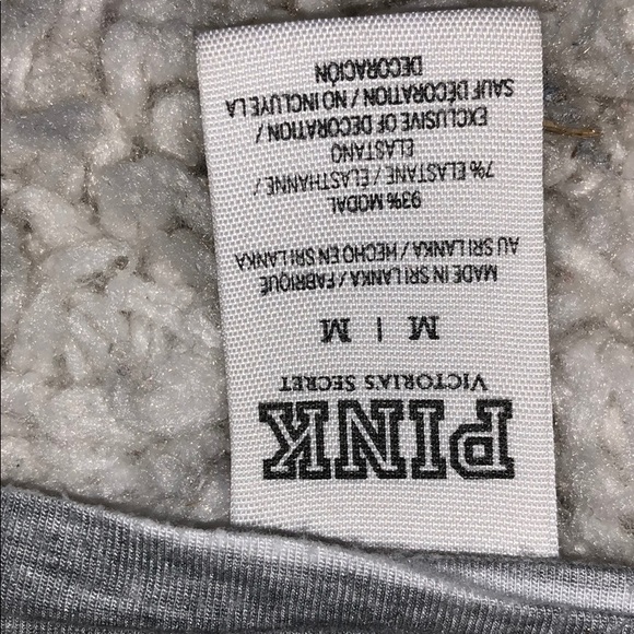 PINK gray striped t-shirt - Picture 3 of 4